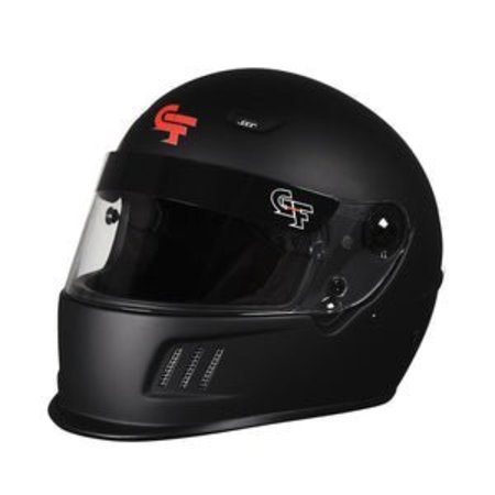 G-FORCE Full Face Fiberglass Shell With EPS Liner Snell SA 2020 Rated 2 Extra Large Matte Black 13010XXLMB